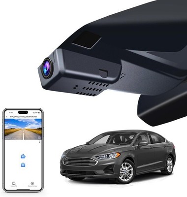 4K Front & 2K Rear Dashcam STARVIS 2 IMX678 IMX675 for Ford Fusion 2013-2020 GPS