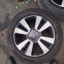 2016-2020 CITROEN C3 MK3 Alloy Wheel & Tyre Single 205/55R16 9813075077