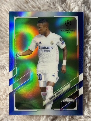 2020-21 Topps Chrome ChampionsUEFA League Vinicius Junior-Blue Refractor/150🇧🇷