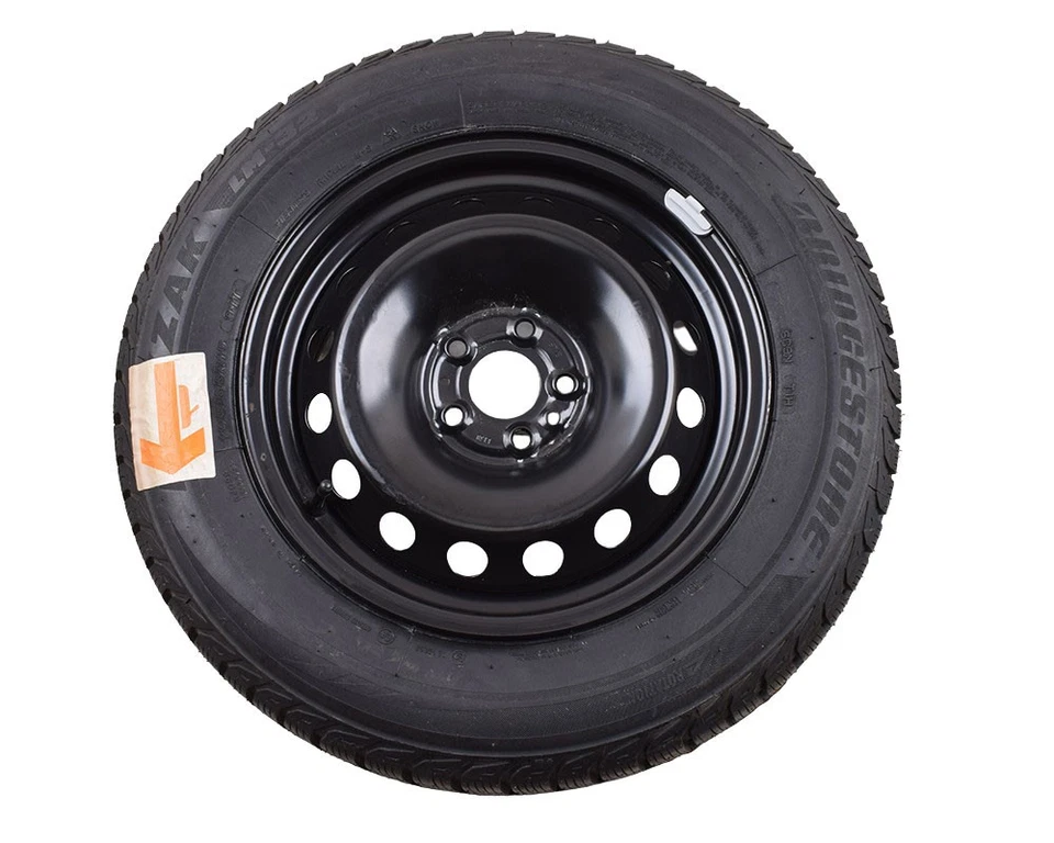 FIAT 500L - 4x Original Winterräder Stahlräder 52007096 6x15" ET39 LK 5x98 - Bild 2 von 4