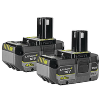 Ryobi One+ Akku 18V 4.0Ah Lithium+, 2 StüCk RB1840X2