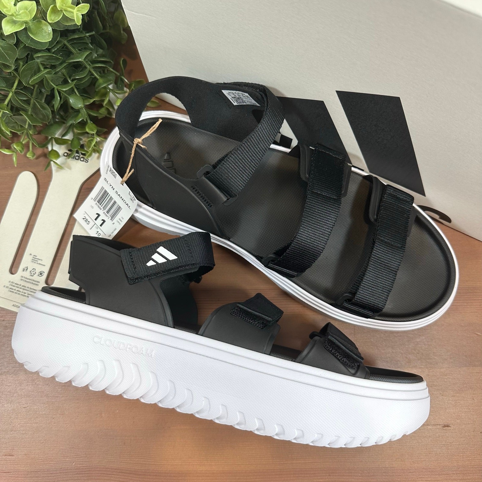 APL Sandali Adidas donna Slyn chunky sportivi plateau JI4324 taglia 11