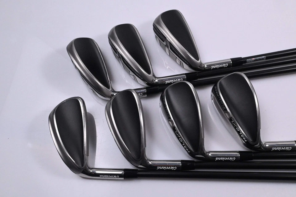 Left Hand Cleveland Halo XL Full-Face Irons / 5-PW+GW / Regular Flex UST Helium - Image 2 of 4