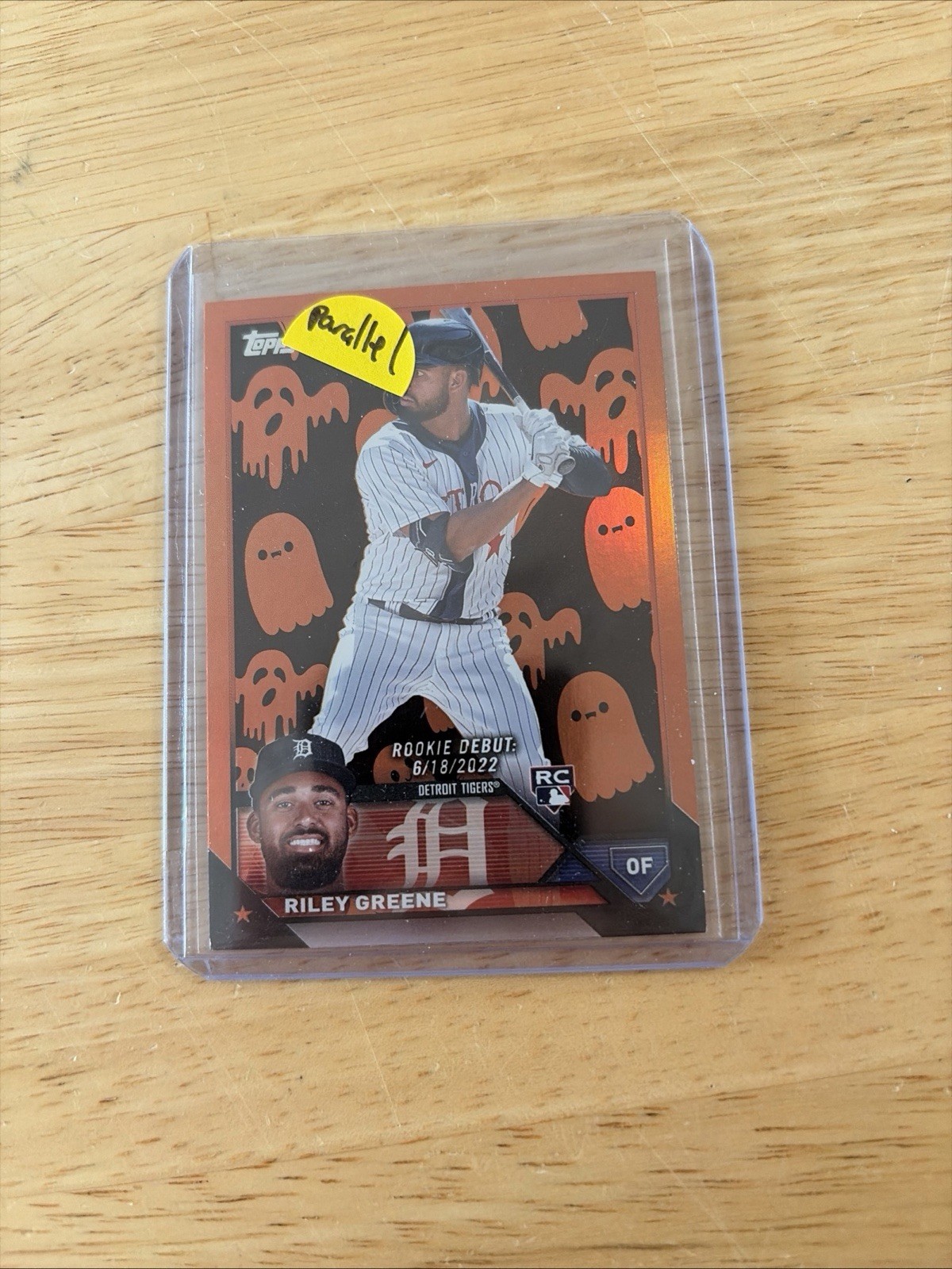 2023 Topps Update Series - Riley Greene #US298 Ghost Foil (RC)