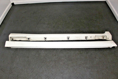 JDM Subaru Forester SG5 SG9 Rocker Panels, Side Skirts Pair LH RH in White Color