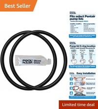 350013 Replacement Pump Lid O-Ring 2 Pack Silicone Grease, Compatible with ...