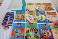 Lot Of 11 Books and Cartidges LeapFrog LeapStart Interactive Learning System