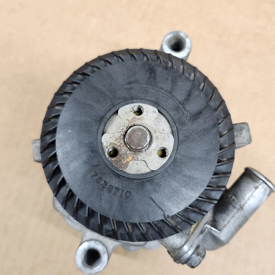 86-91 C4 Corvette Smog Pump Emissions Air Pollution Pump Assembly Motor GOOD OEM - Image 4 of 4