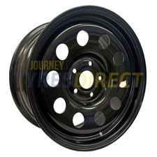 17x8 BLACK MODULAR STEEL WHEEL 5x120 CB65.1 ET35 VW TRANSPORTER T5 / T6