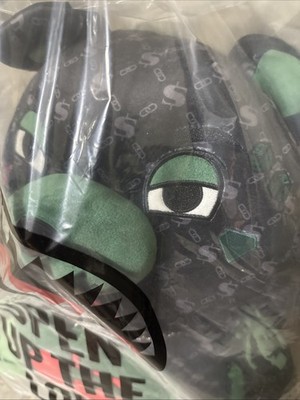 Sprayground Dinero Moneybear Unisex Backpack - Black/Green