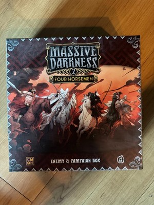 CMON Massive Darkness 2 Four Horsemen (Kickstarter Exclusive) Excellent