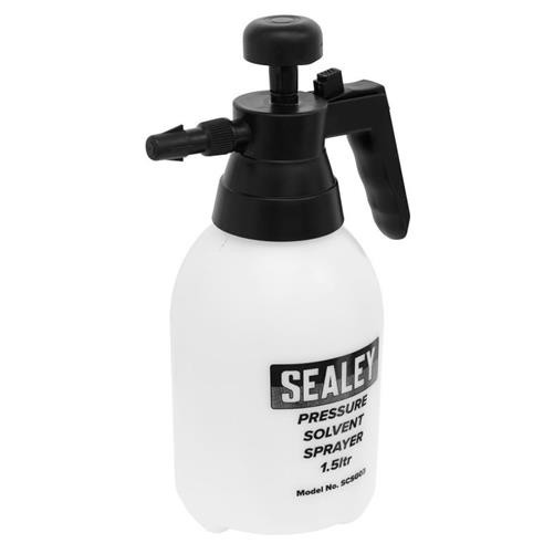 Sealey Pressure Solvent Sprayer Spray Bottle 1.5L