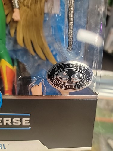 DC Multiverse McFarlane Collector Edition Hawkgirl #36 Platinum Edition - Picture 3 of 3