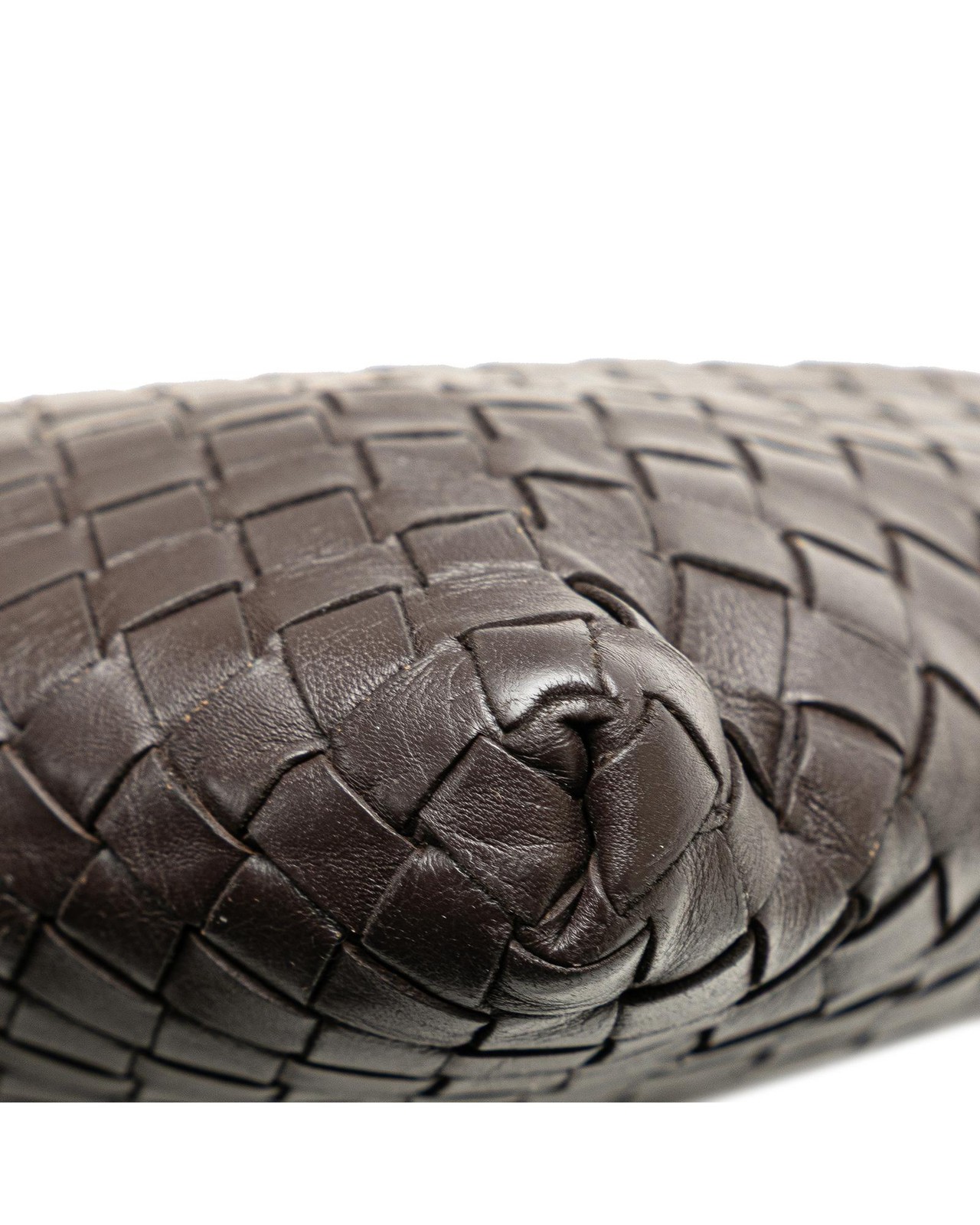 Preloved bottega veneta Woven Crossbody Bag Women Brown One Size thumbnail 8