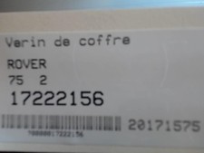 Verin de hayon / de capot Rover 75