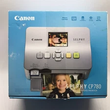 Canon CP780 SELPHY Portable Photo Printer Silver With Extra Photo Paper