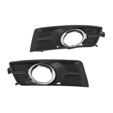 Fog Light Cover Chrome Bezel Trim Pair for Cadillac SRX 2010-2011 1KPGM1230013
