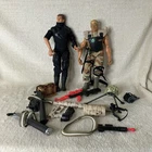 1996 Hasbro GI JOE Pawtucket 12 Inch Figures And Accessories