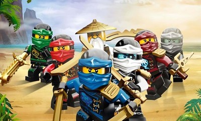Vlies Fototapete Tapete Poster Ninjago Lego + KLEISTER T11