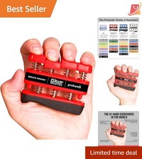 Hand Exerciser Finger Grip Strengthener Metal Heavy Tension Rehab Exercise