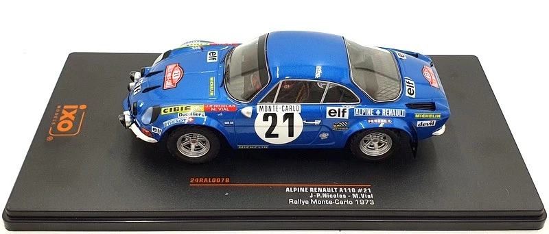 Ixo масштаб 1/24 24RAL007B - Alpine Renault A110 #21 Nicolas ралли 1973 - Изображение 3 из 4
