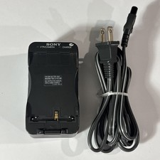Sony AC-V100 OEM Handycam AC Power Adapter Charger Tested US Plug