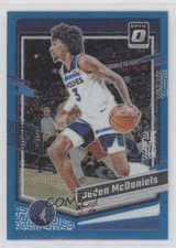 2023-24 Panini Donruss Optic Aqua Prizm 165/249 Jaden McDaniels #118 14t3