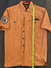 Harley Davidson Motorcycles Genuine Button Up Mechanic Shop Shirt Small