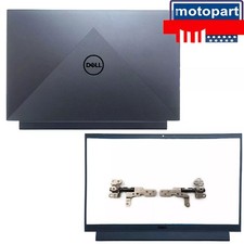 New For Dell G15 5510 5511 5515 08MNTR 0W9XD4 Back Cover/Bezel/Hinge Black USA