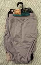 VANITY FAIR Radiant Women  s 3-Pk 4XL/11 Hi-Cut Briefs 360 Comfort Soft Flex NWT