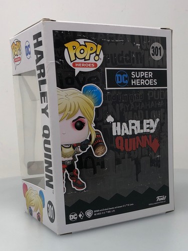 Funko POP! Heroes DC Comics DC Super Heroes Harley Quinn #301 CAJA DAÑADA - Imagen 6 de 14