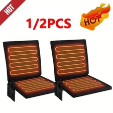 Portable Heated Seat Cushion for Bleachers USB Foldable Heating Cushion 3 Mode