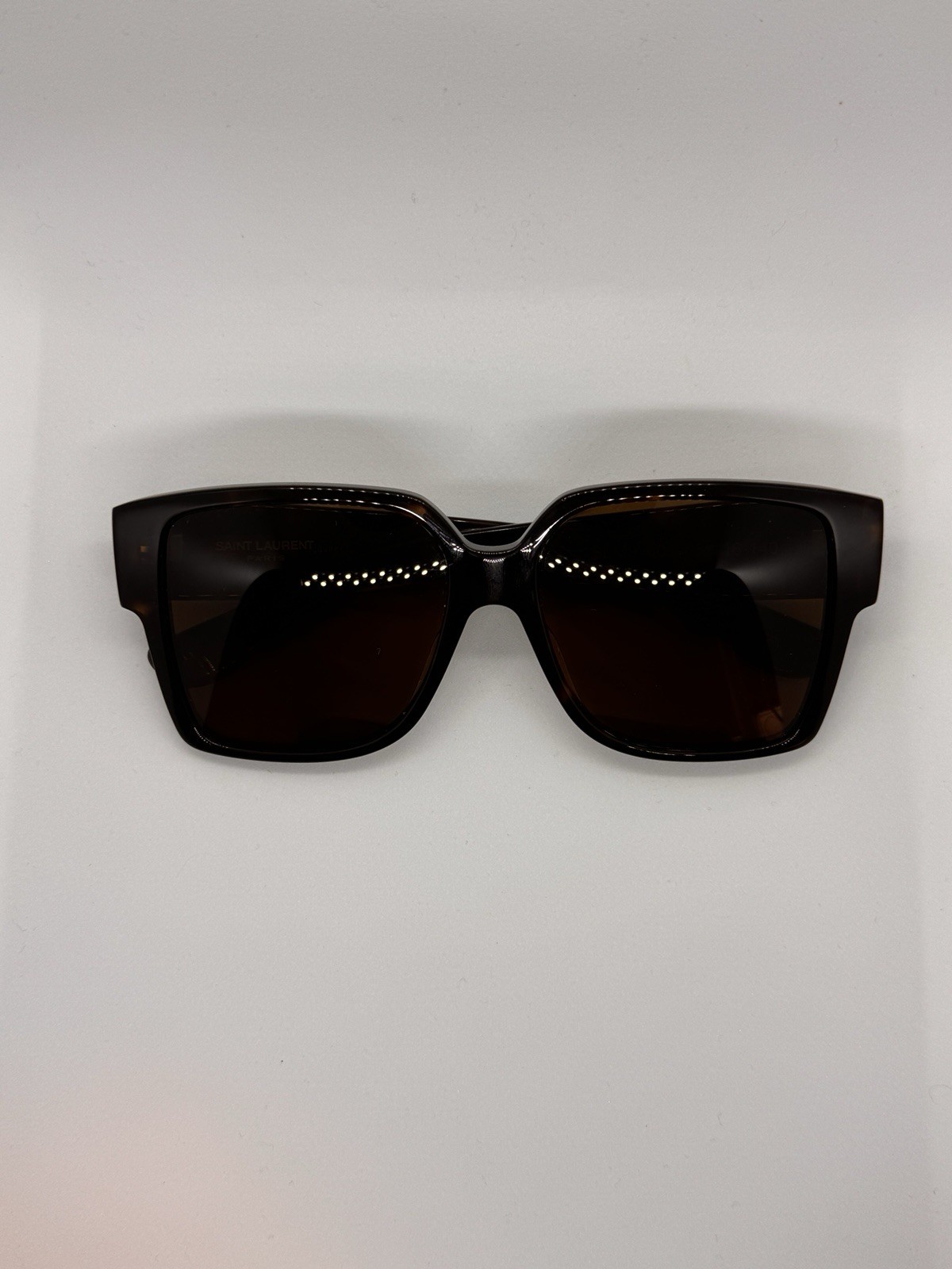 YSL Saint Laurent SL M9N 003 Occhiali da sole donna marrone 55 16 mm