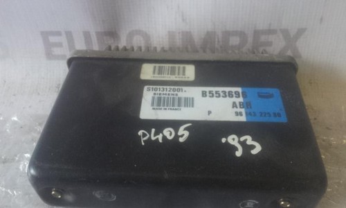 s101312001a Steuergerät ABS B553696 Peugeot 405 DE1752-21