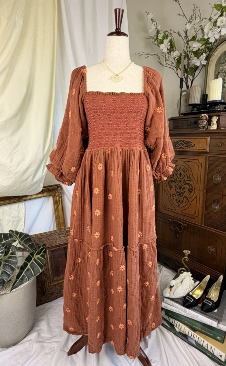 free people dahlia dress brown Dahlia dress for  to all items Amazon vs free people. The free people  Dahlia embroidered maxi dress is the perfect fall dress. It is $168 and  100% cotton. You can grab