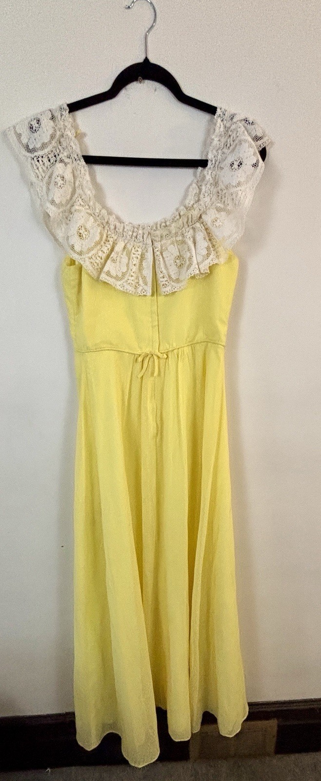 VINTAGE Flowerchild Hippie Boho GunneSax Style Ye… - image 4