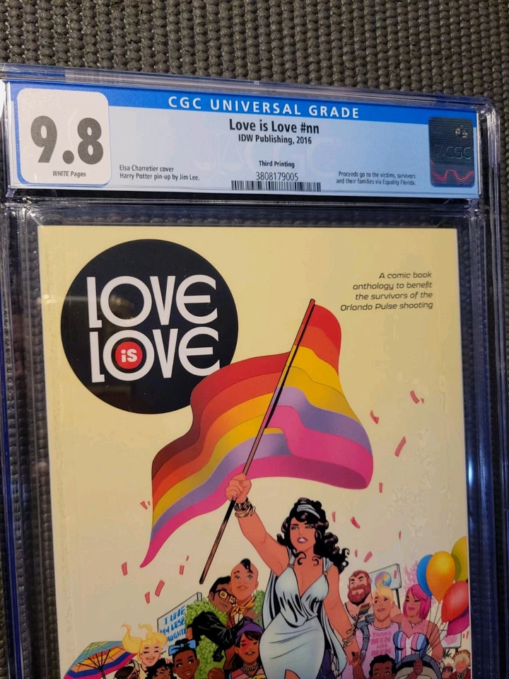 Love is Love CGC 9.8:IDW出版:第一部哈利波特漫画 — 第 2/3 张图片