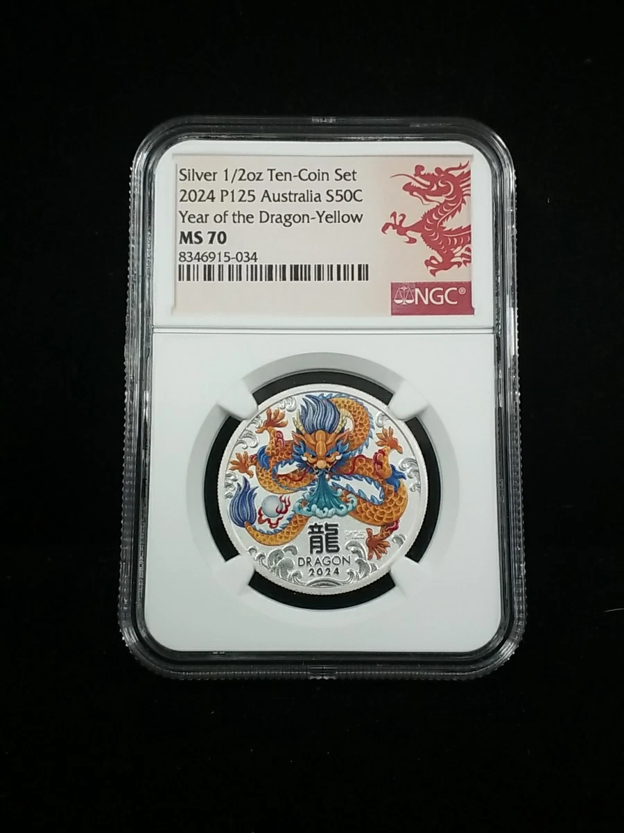 Australian Lunar MS 70 NGC Certified Silver Bullion Coins for sale