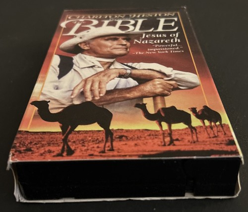 Charlton Heston Presents The Bible: Jesus Of Nazareth VHS Tape (GoodTimes 1993) - Picture 7 of 9