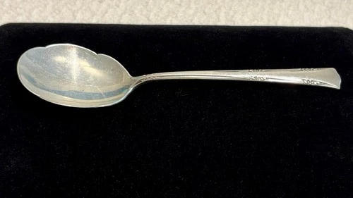 Gorham Greenbrier 6 inch Sterling Silver Sugar Spoon 1938