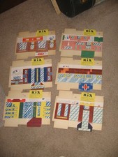 cereal box General Mills Airport 1940s playset TWA Cheerios Kix single serve (12