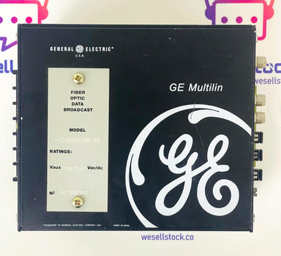 GENERAL ELECTRIC FAC2000A400H00 Fiber Optic Data Broadcast