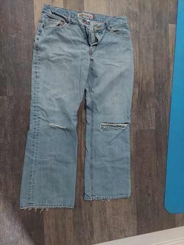 Aeropostale Jeans Herren Größe 33x32 Blau Benton Original Boot Denim Light Wash - Bild 8 von 15