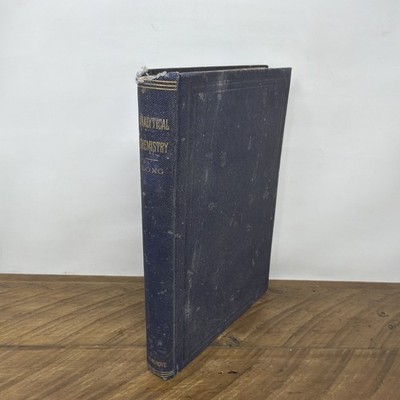 Fundamentals of Analytical Chemistry 1898 Antique Vintage Hardcover John H. Long
