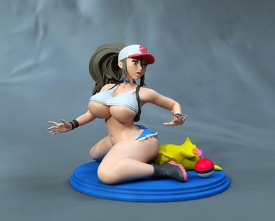 Hilda Pokemonn UNpainted SFW 1/10 1/6 1/8 FIGURINE 2024 exclusive3Dprints
