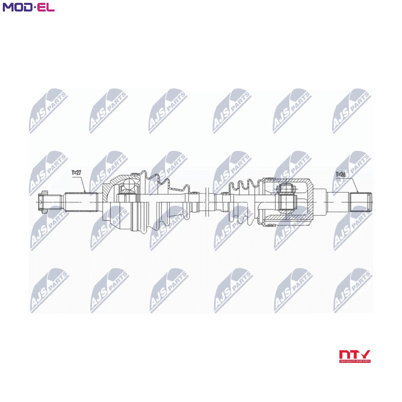 Fits NTY NPW-JG-002 DRIVESHAFT ⭐UK Stock⭐ - Image 8