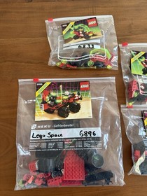 Lego Space M-Tron Bundle Collection Sets 6833 6811 6896 6877 Instructions 90s