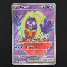 Pokemon TCG Card Jynx ex 191/165 Scarlet & Violet 151 Ultra Rare Full Art - NM