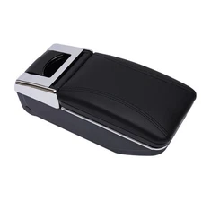  Car Center Console Storage Box - Universal Armrest Central Console - Adjustable