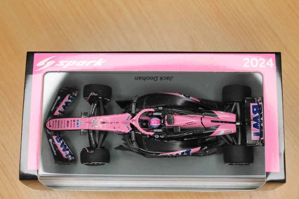 1:43 SPARK Jack Doohan Alpine 2024 Abu Dhabi GP - Image 2 of 4
